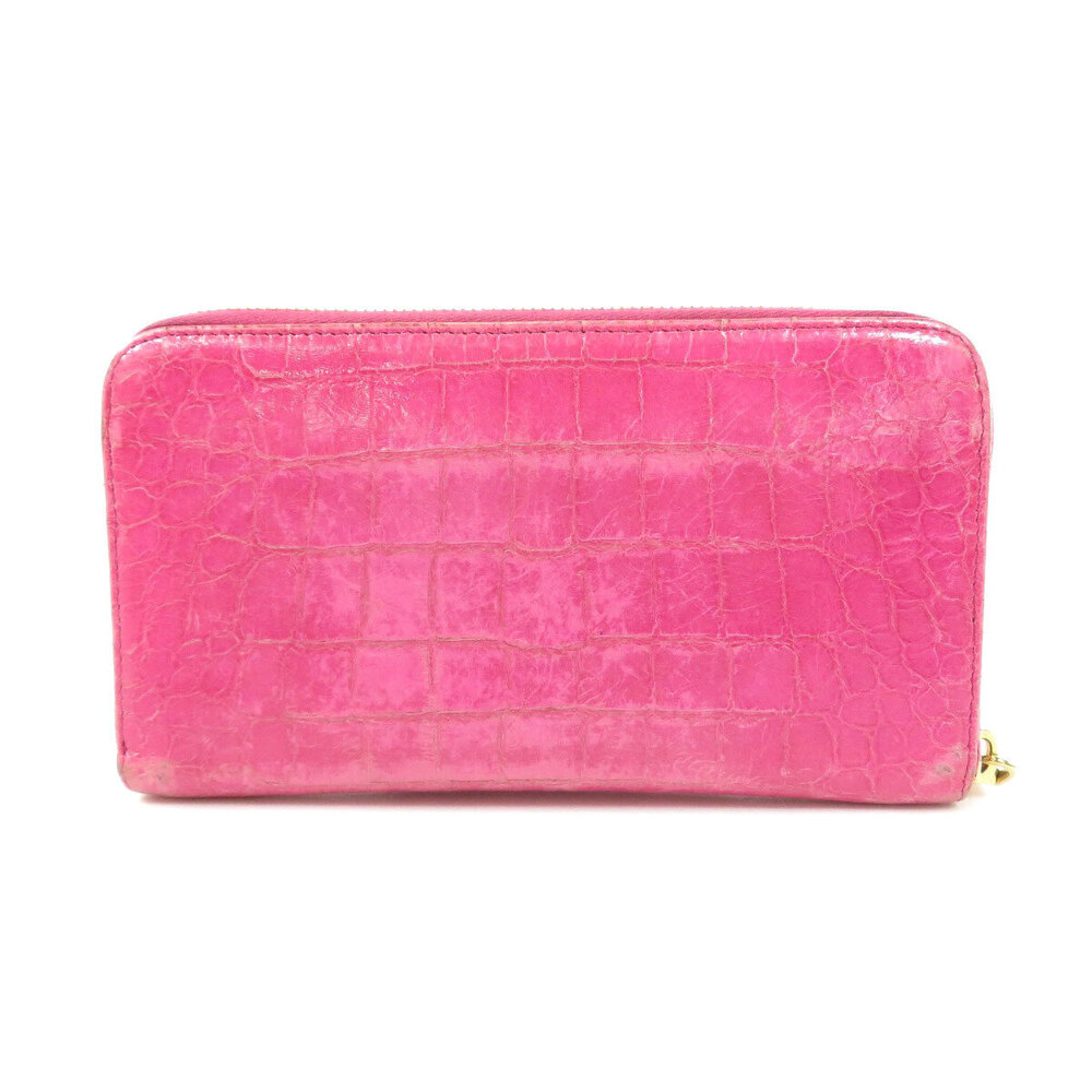 Miu Miu motif long Wallet leather Black